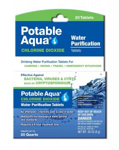 Chlorine Dioxide Water Purification Tablets