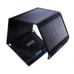 Portable solar panel camping gear
