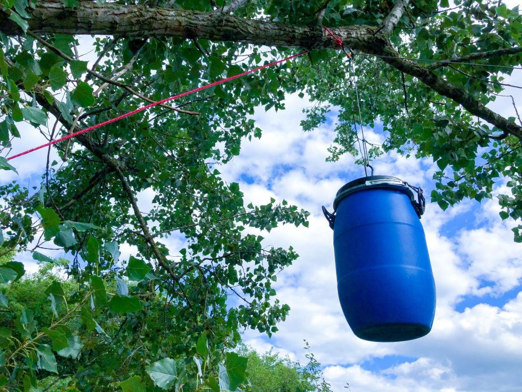 Hanging Food While Camping