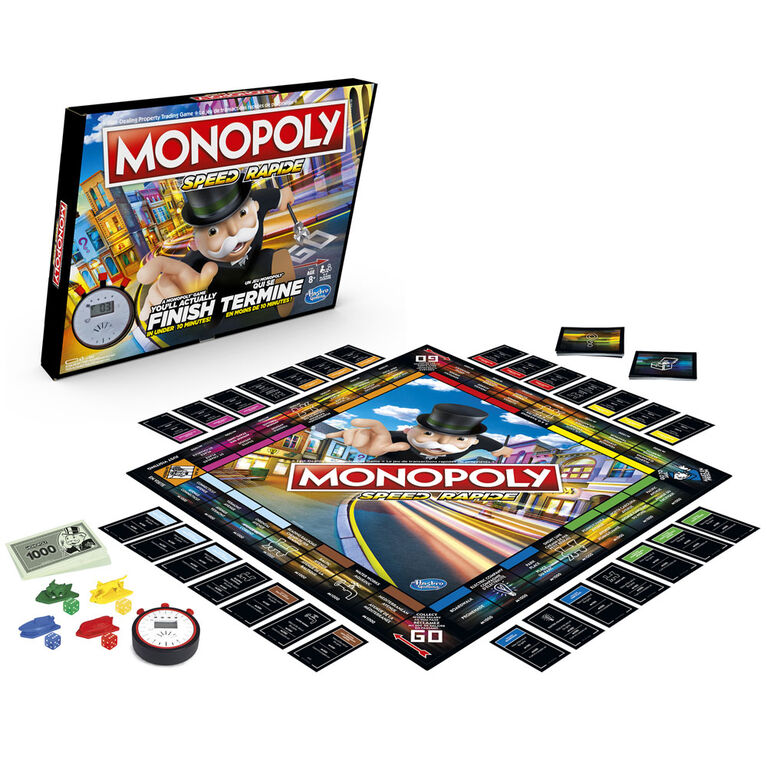 Monopoly Speed 10 minute board game