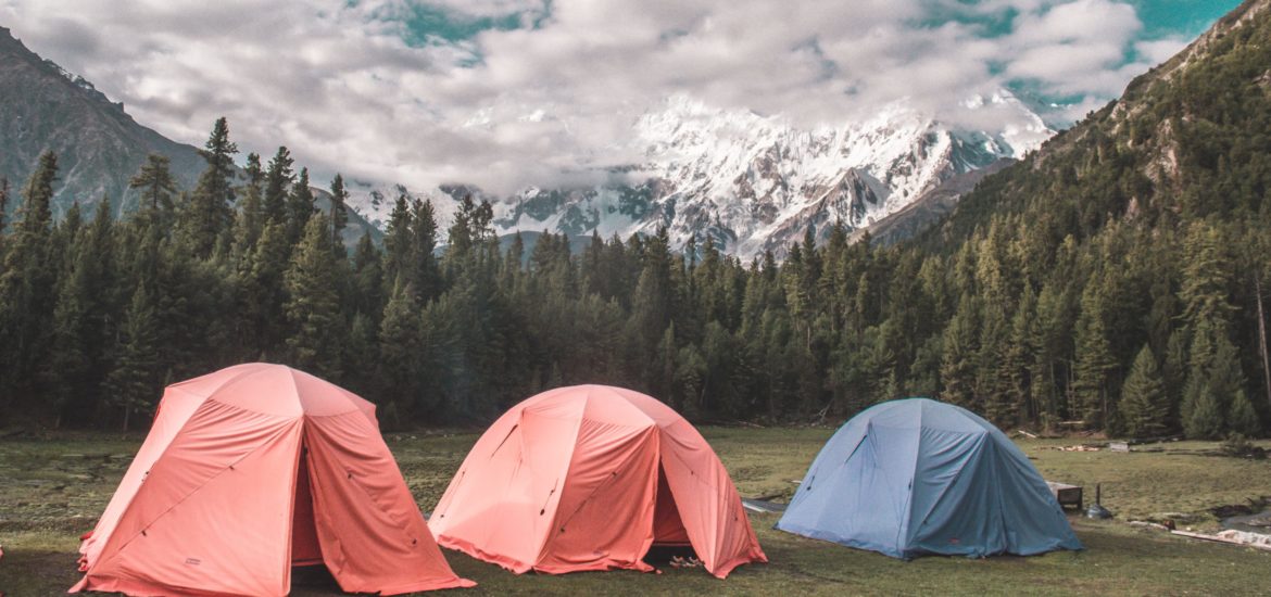 Group Camping Tents for wind and rain