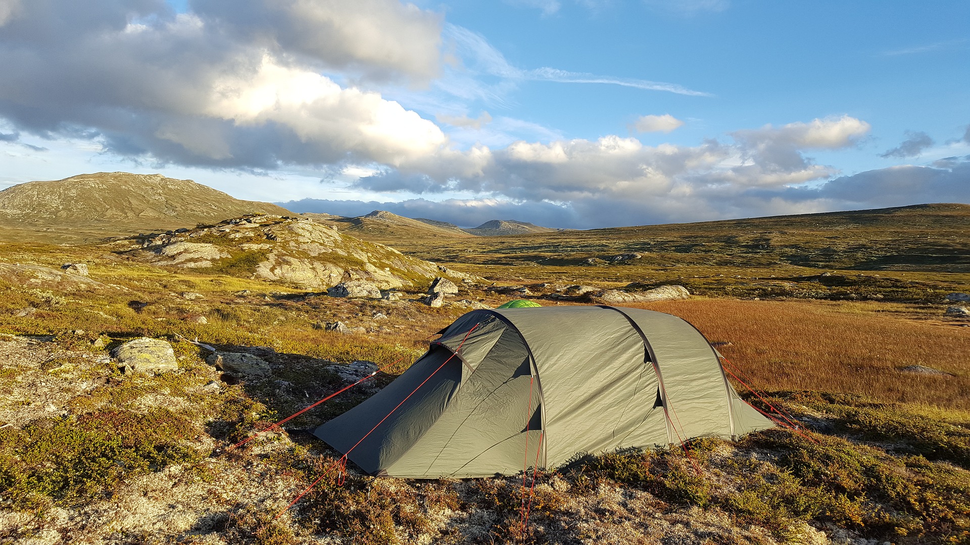 Backcountry camping tent