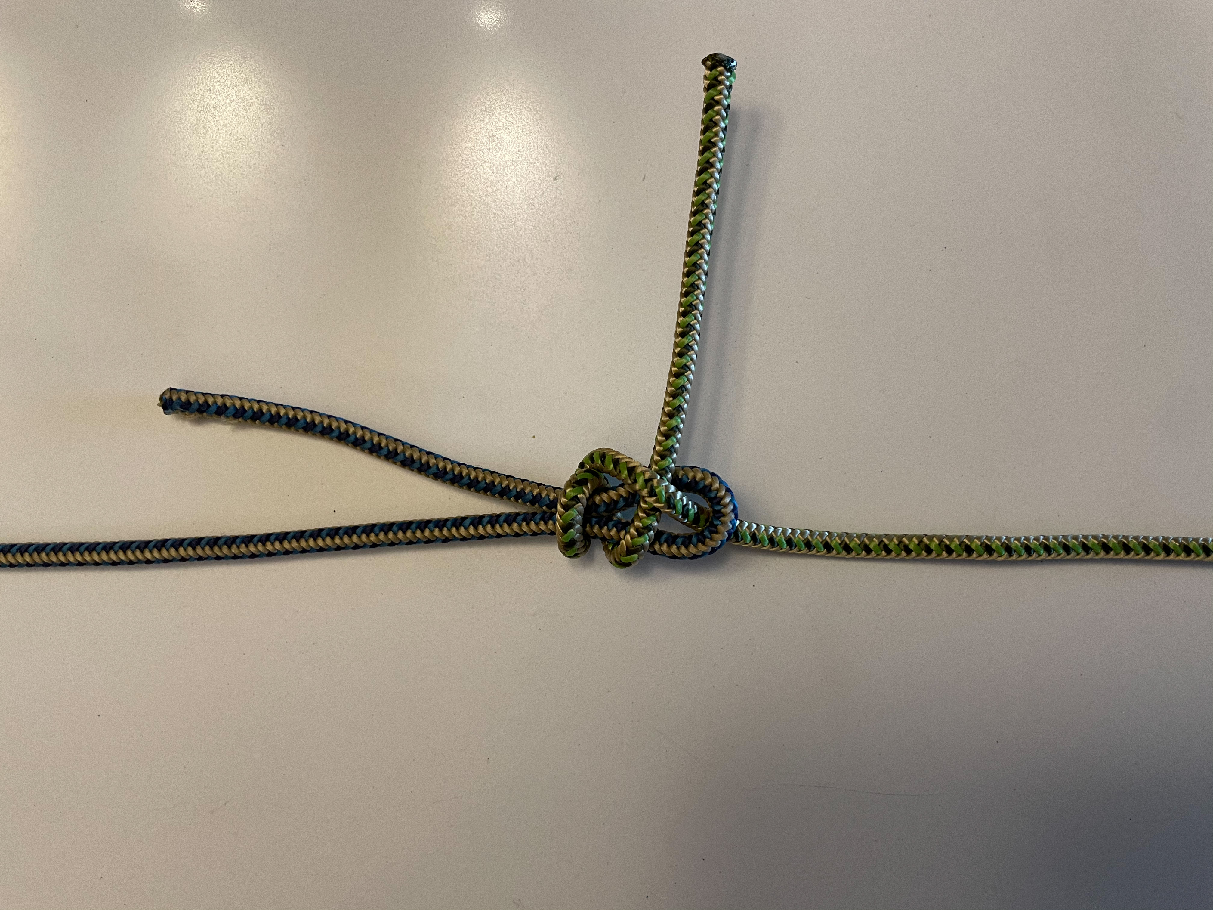 Sheet Bend Rope Knot