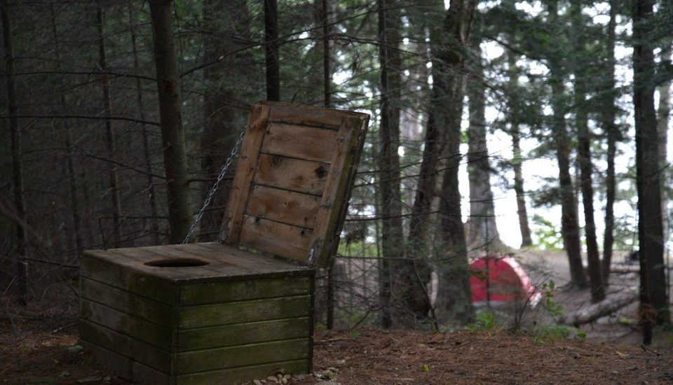 backcountry latrine thunderbox toilet