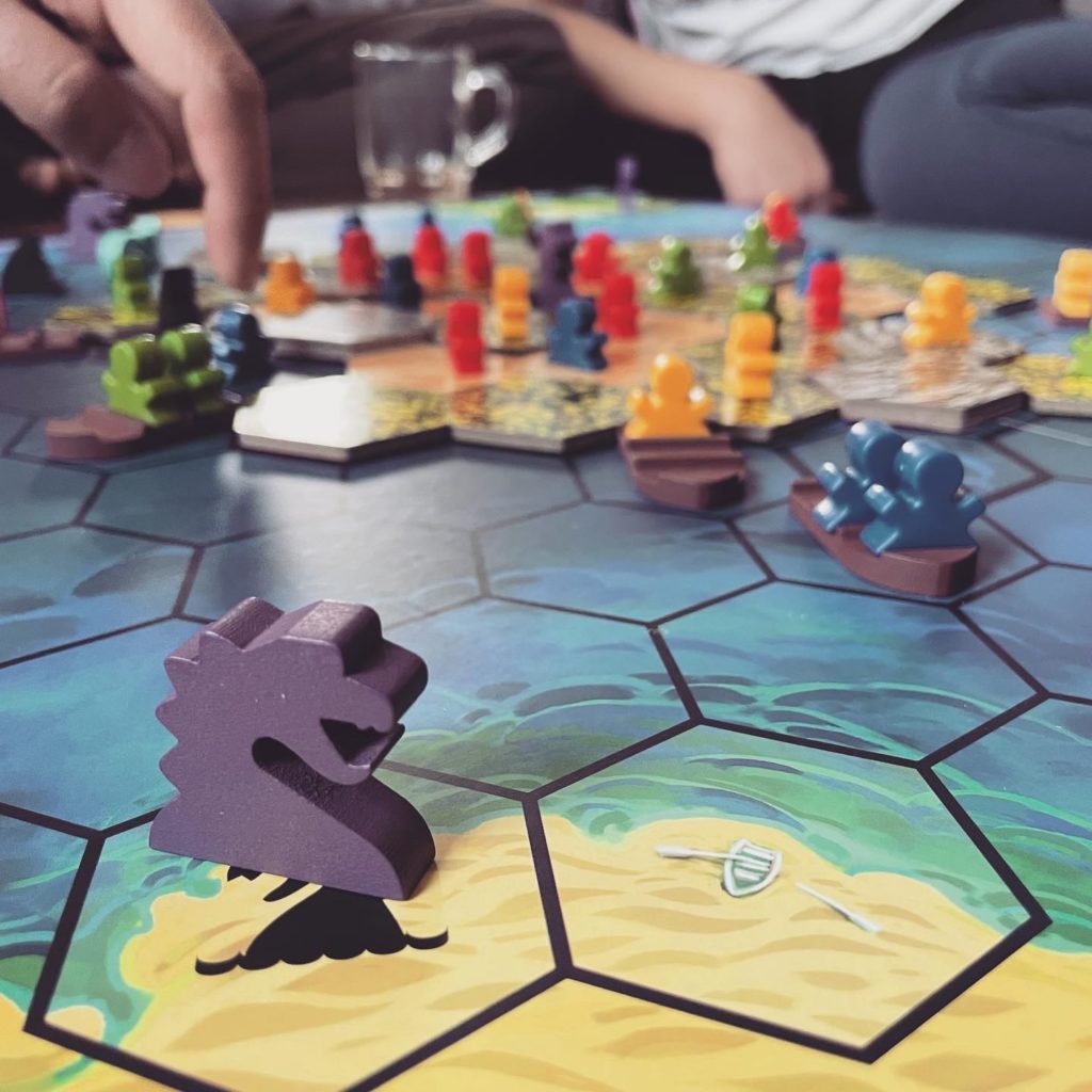 Survive Escape from Atlantis family board game multi-generational games