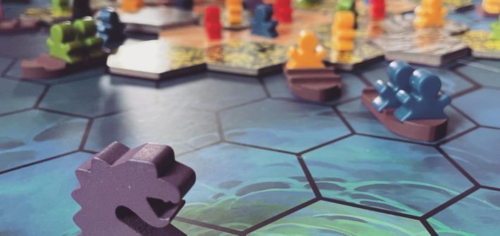 Survive Escape from Atlantis family board game multi-generational games