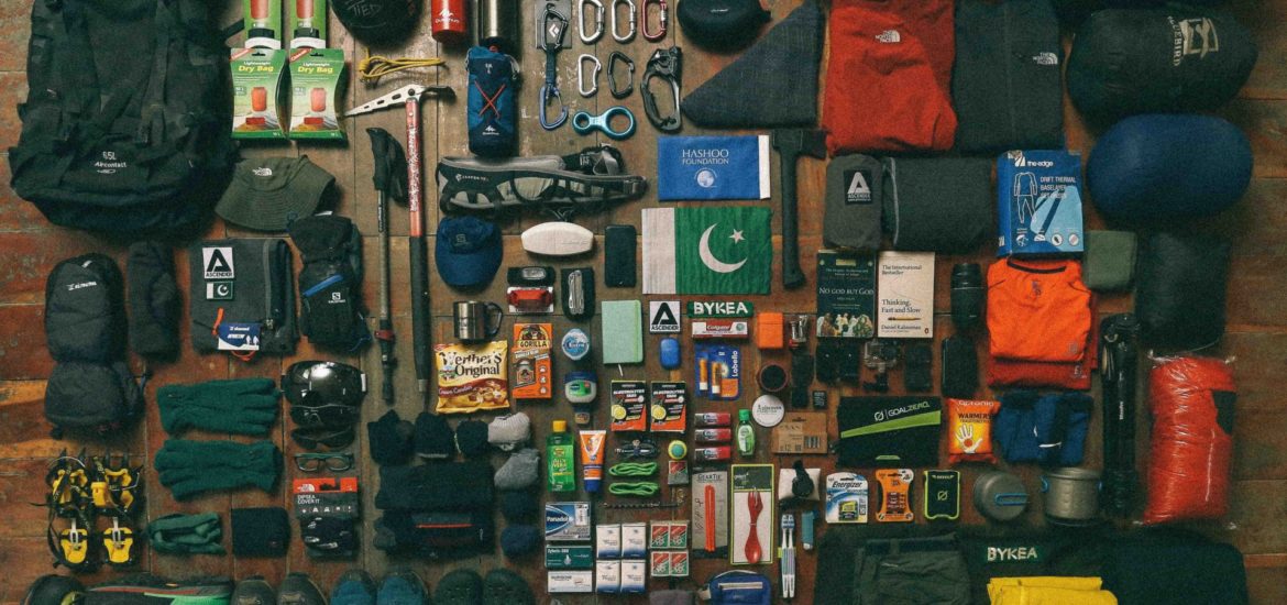 camping equipment packing list gear items