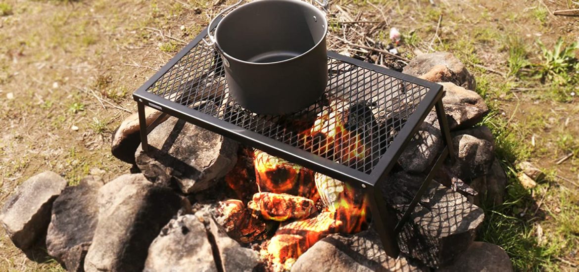 BBQ grate campfire cooking
