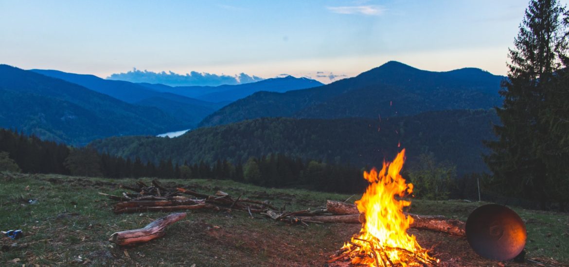 bonfire campfire firewood camping