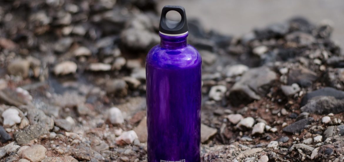 water bottle hydration hiking