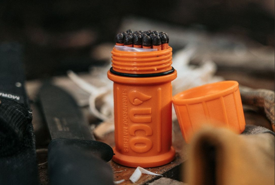 uco stormproof matches fire starter