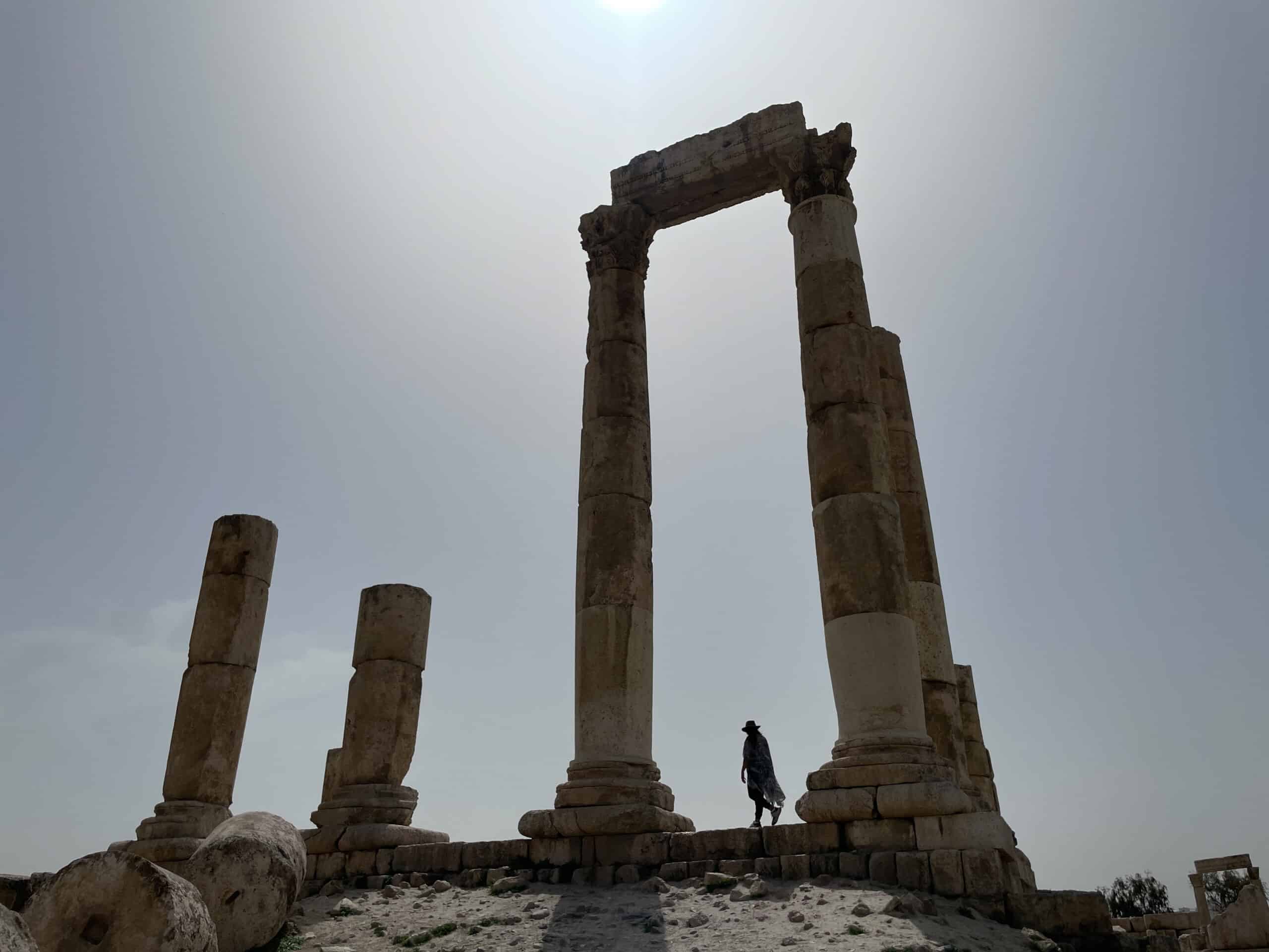 citadel amman jordan pass tour