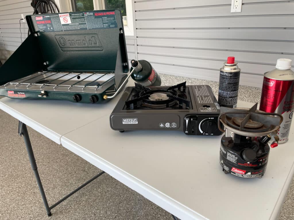 coleman camping stove